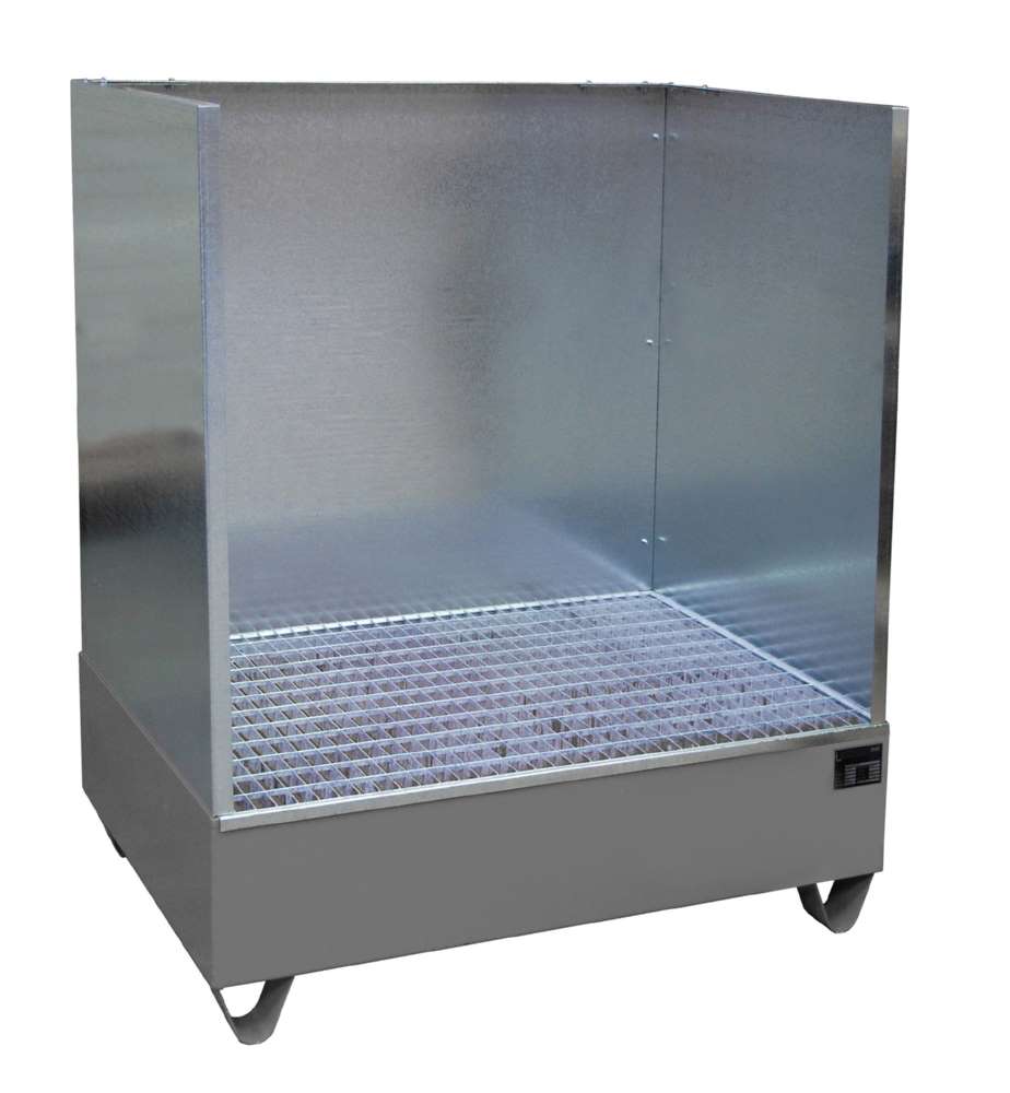 Produktbild Bauer Auffangwanne 2018 1200 x 360 x 800 mm mausgrau bild 2