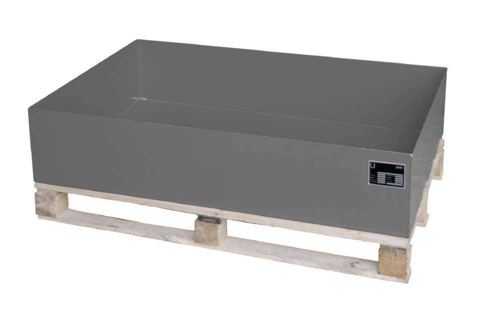 Produktbild Bauer Auffangwanne 2008 1200 x 260 x 800 mm mausgrau