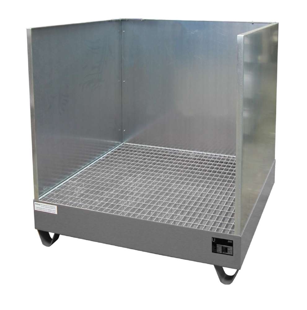 Produktbild Bauer Auffangwanne 2032 1200 x 285 x 1200 mm mausgrau bild 2