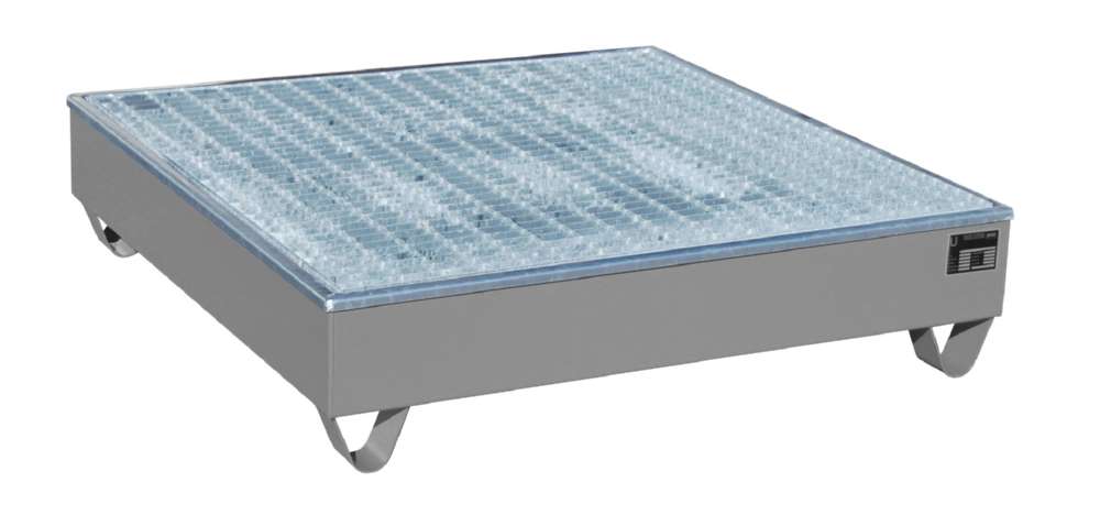 Produktbild Bauer Auffangwanne AW 4 APE 1215 x 290 x 1215 mm mausgrau