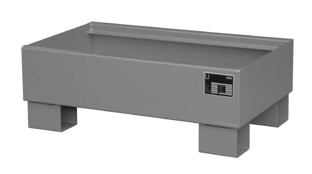 Produktbild Bauer Auffangwanne AW 601 800 x 290 x 500 mm mausgrau