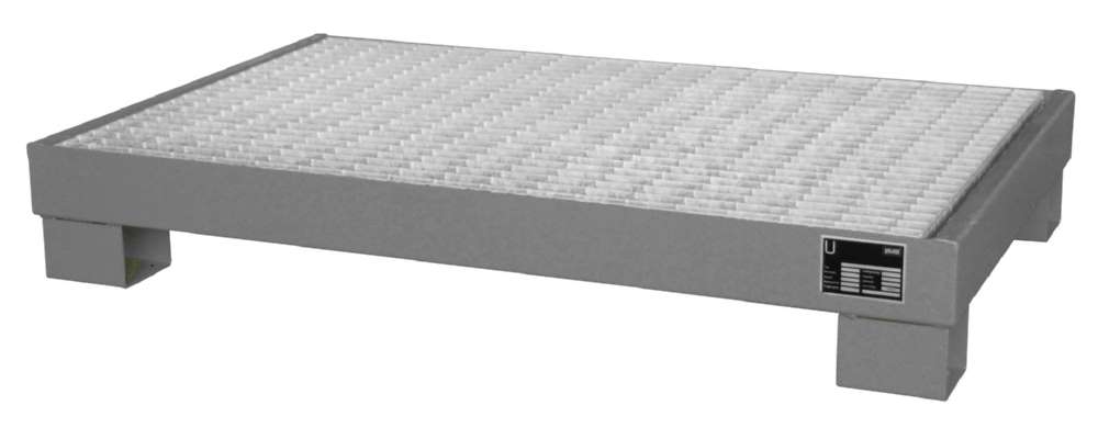 Produktbild Bauer Auffangwanne AW 60 3 M 1300 x 205 x 800 mm Mausgrau