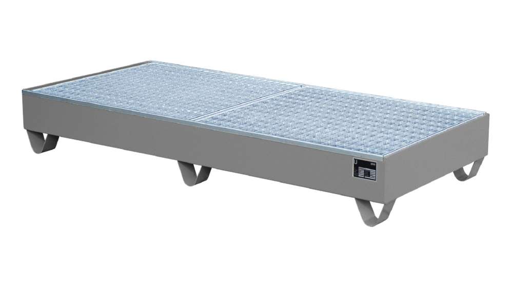 Produktbild Bauer Auffangwanne 2050 1800 x 275 x 800 mm lackiert Mausgrau