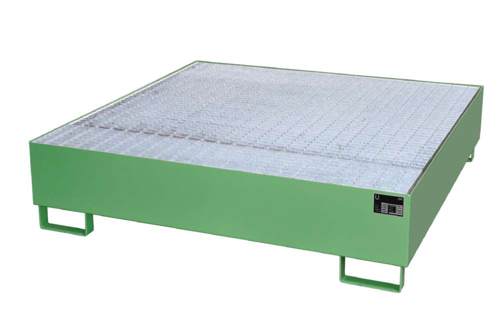 Produktbild Bauer Auffangwanne AW 450 Liter 1460 x 355 x 1460 mm resedagrün