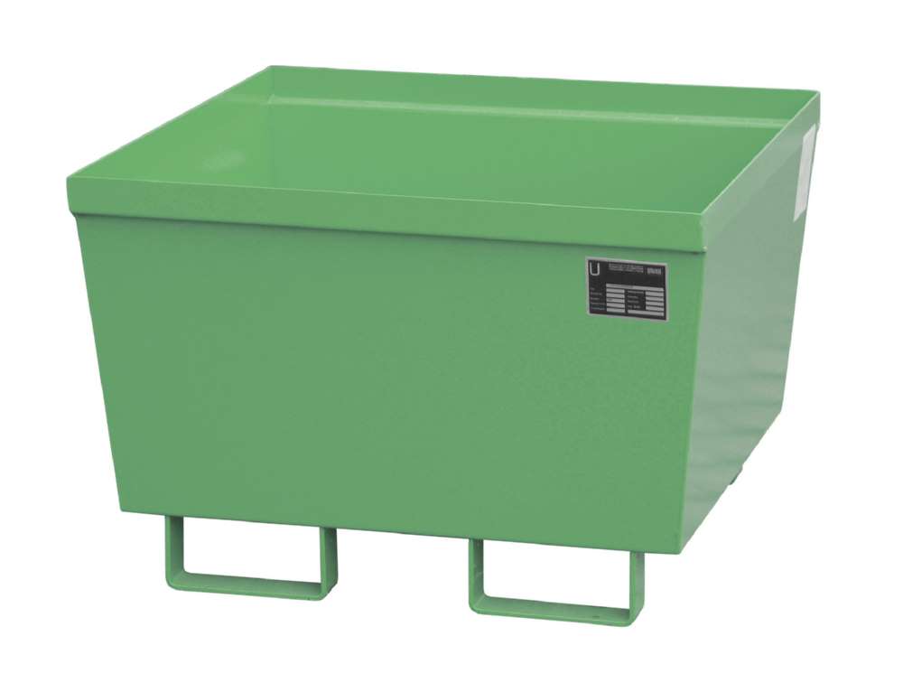 Produktbild Bauer Auffangwanne AO-1 800 x 545 x 800 mm lackiert resedagrün