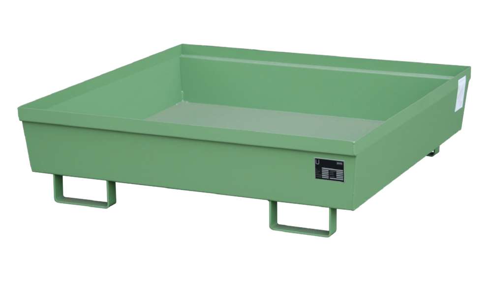 Produktbild Bauer Auffangwanne AO-4A 1200 x 335 x 1200 mm lackiert resedagrün