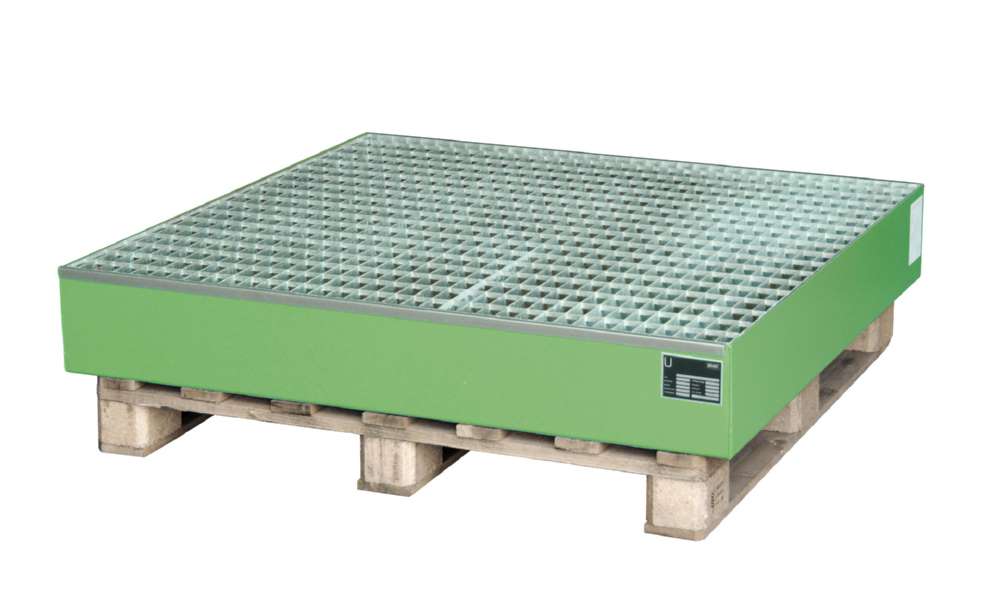 Produktbild Bauer Auffangwanne 2028 1200 x 185 x 1200 mm resedagrün