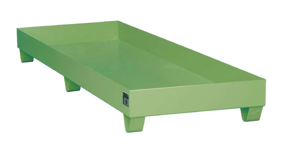 Produktbild Bauer Auffangwanne 2040 2400 x 250 x 800 mm resedagrün