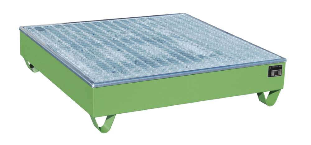 Produktbild Bauer Auffangwanne AW 4APE 1215 x 290 x 1215 mm resedagrün