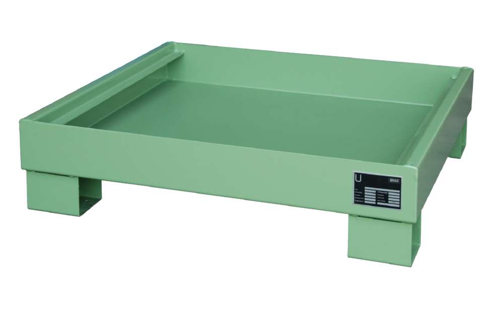 Produktbild Bauer Auffangwanne AW 602 900 x 220 x 800 mm resedagrün