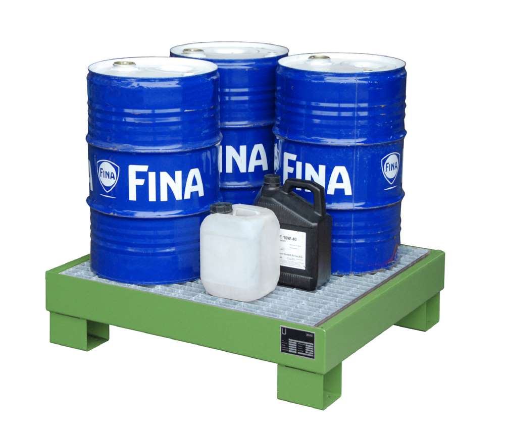 Produktbild Bauer Auffangwanne AW 602M 900 x 220 x 800 mm resedagrün bild 3