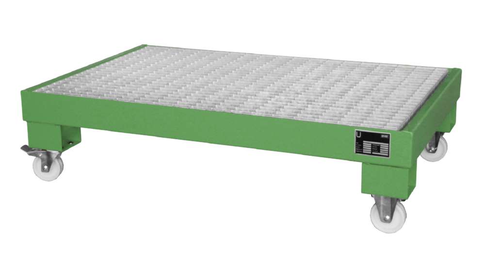 Produktbild Bauer Auffangwanne AW 603M 1300 x 205 x 800 mm resedagrün bild 2