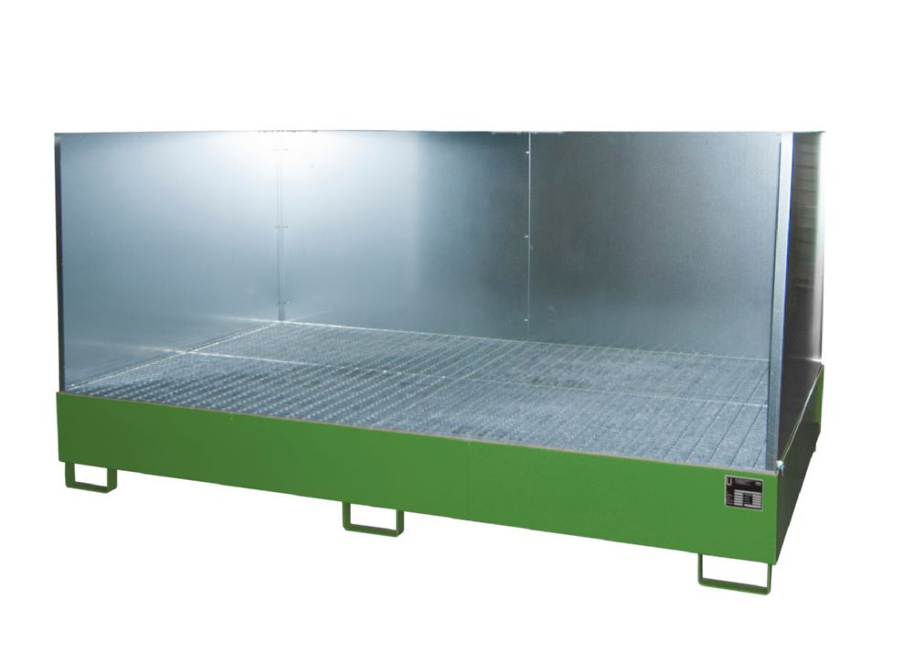 Produktbild Bauer Südlohn Auffangwanne Breite 2710 mm AW 1000-10F/SW lackiert Resedagrün