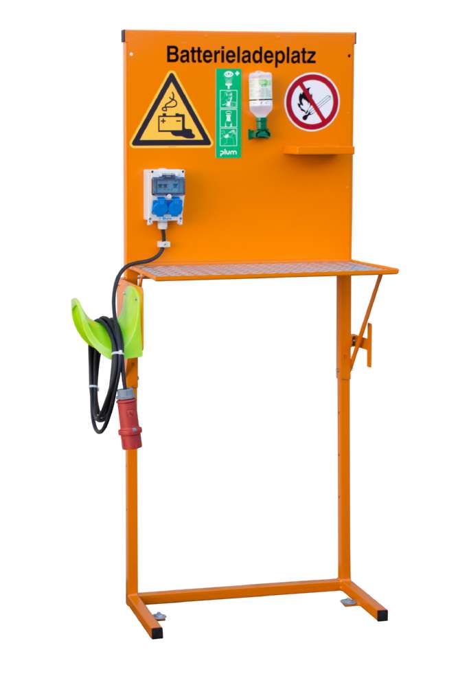 Produktbild Bauer Batterieladeplatz BL 1 lackiert gelborange