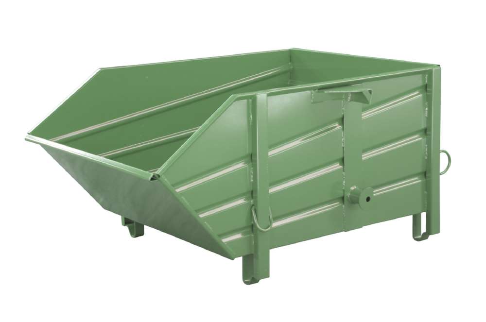 Produktbild Bauer Baustoffbehälter BBP 100 lackiert in der Farbe Resedagrün bild 2