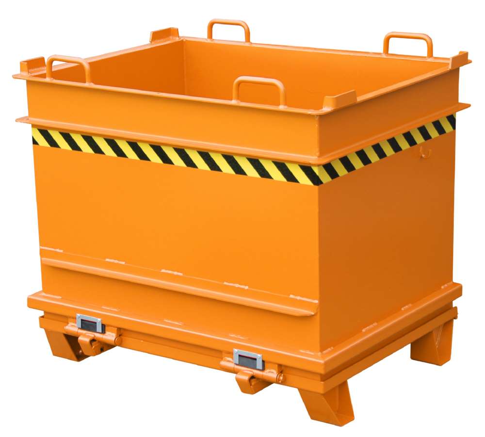 Produktbild Bauer Baustoffcontainer BC 1000 lackiert gelborange