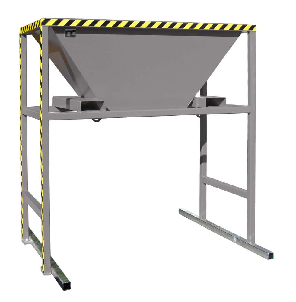 Produktbild Bauer Befülltrichter BTM Mobil einsetzbar lackiert mausgrau