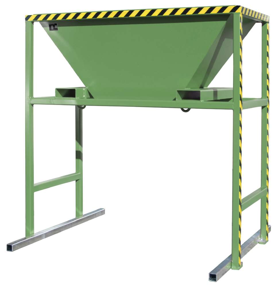 Produktbild Bauer Befülltrichter BTM Unterfahrhöhe 1190 mm lackiert resedagrün