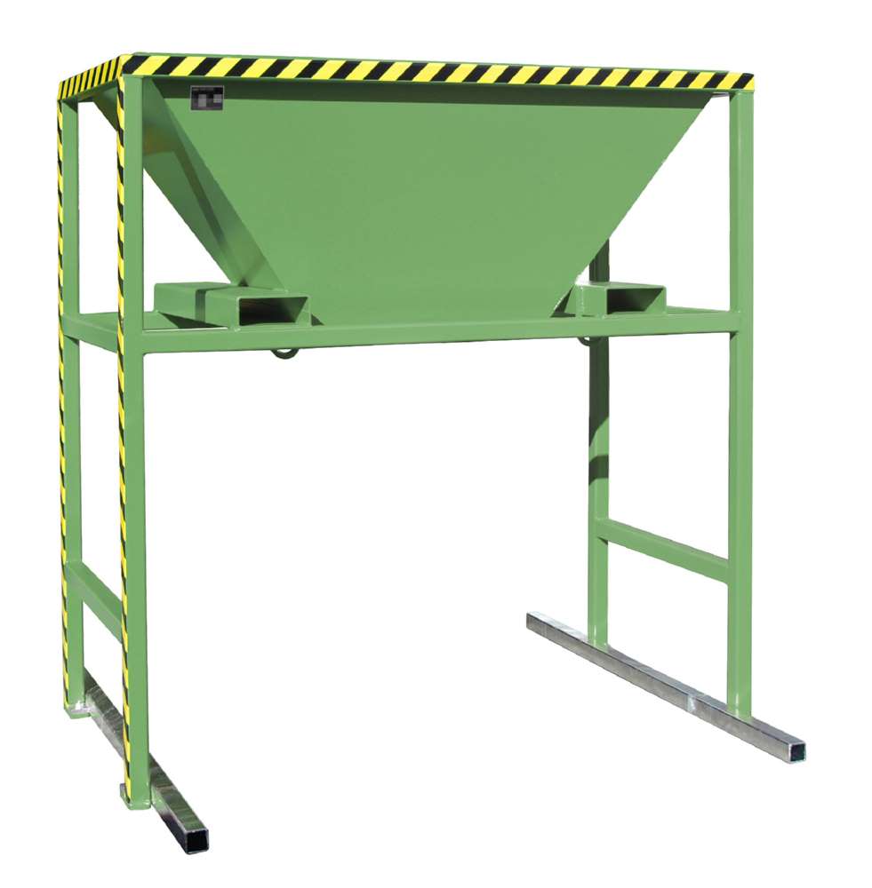 Produktbild Bauer Befülltrichter BTM Unterfahrhöhe 1190 mm lackiert resedagrün bild 2