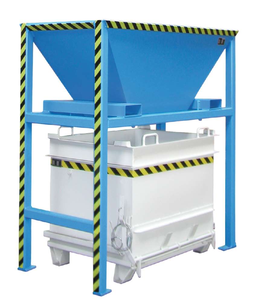 Produktbild Bauer Befülltrichter BTS lackiert lichtblau bild 3