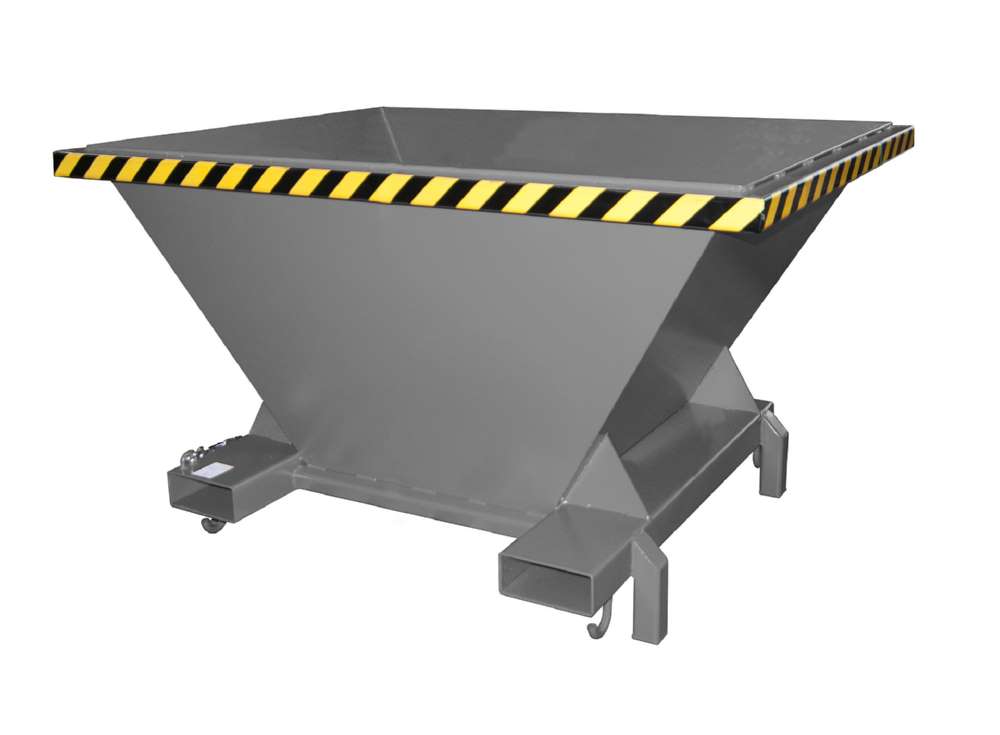 Produktbild Bauer Befülltrichter SBT mit Schüttgütern lackiert mausgrau