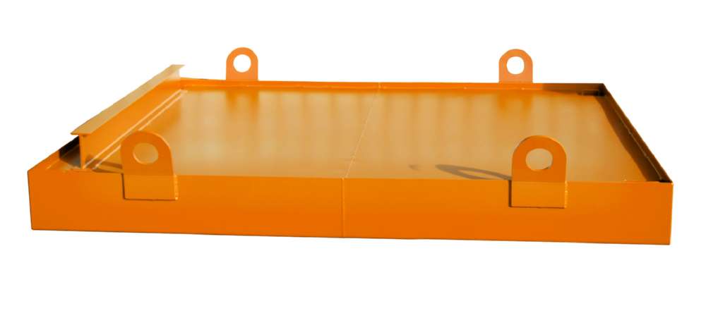 Produktbild Bauer Containerwanne CW 2 Auffangwanne 2030 x 560 x 2800 mm gelborange