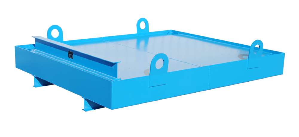 Produktbild Bauer Containerwanne CW 1 Auffangwanne 2030 x 560 x 2300 mm lichtblau