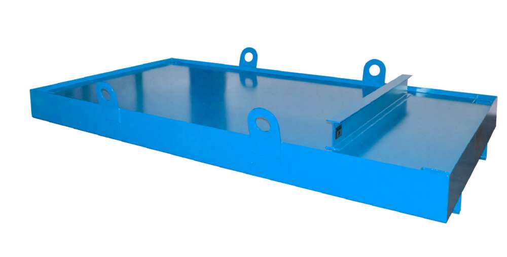 Produktbild Bauer Containerwanne CW 3 Auffangwanne 2030 x 560 x 3300 mm lichtblau