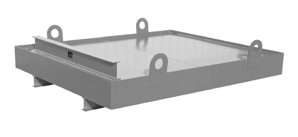 Produktbild Bauer Containerwanne CW 1 Auffangwanne 2030 x 560 x 2300 mm mausgrau