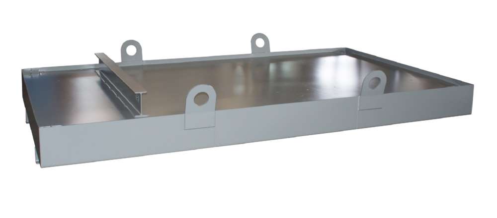 Produktbild Bauer Containerwanne CW 3 Auffangwanne 2030 x 560 x 3300 mm mausgrau