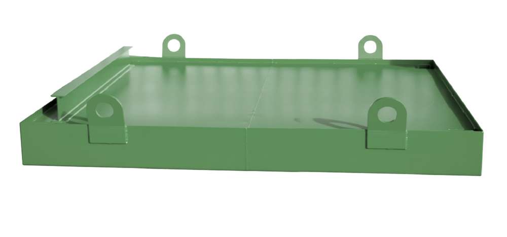 Produktbild Bauer Containerwanne CW 2 Auffangwanne 2030 x 560 x 2800 mm resedagrün