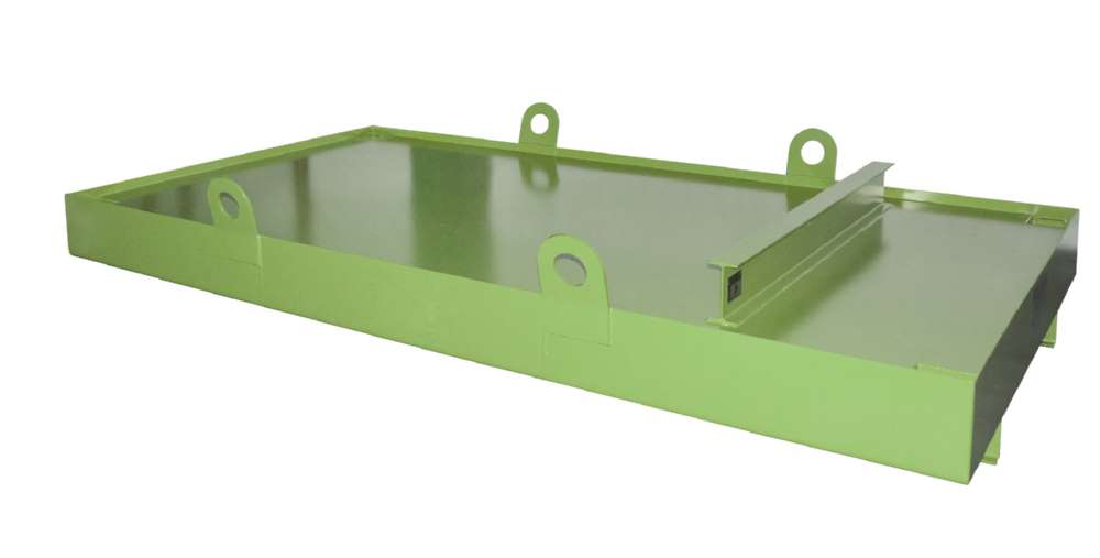 Produktbild Bauer Containerwanne CW 3 Auffangwanne 2030 x 560 x 3300 mm resedagrün