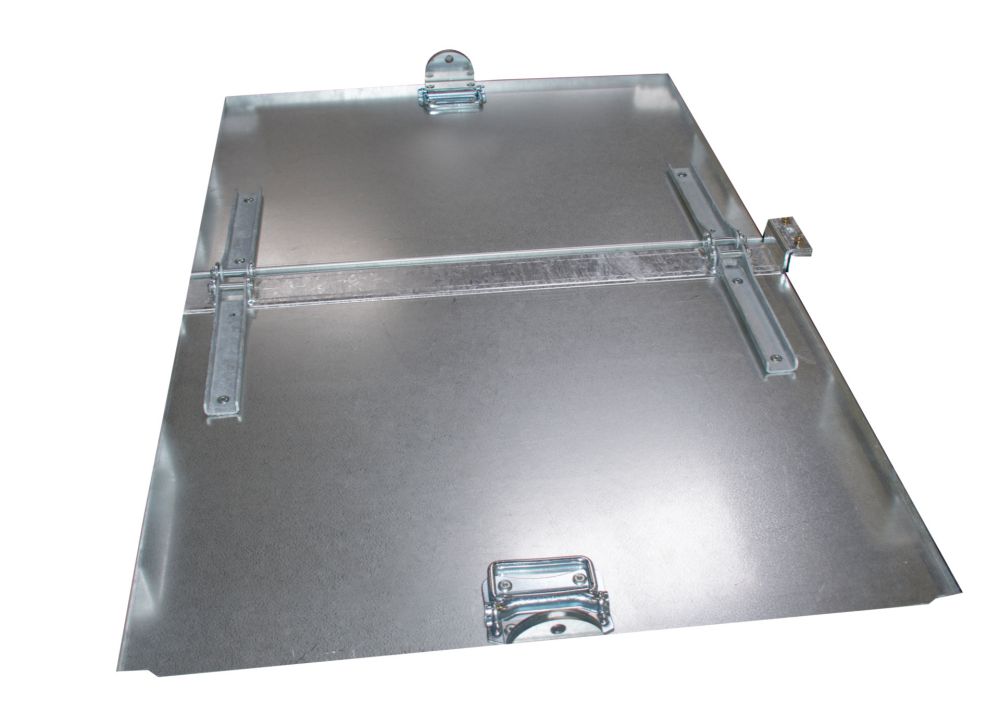 Produktbild Bauer Deckel für Klappbodenbehälter verzinkt Breite 790 mm