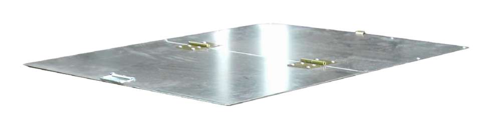 Produktbild Bauer Deckel Typ BSK 55 BSL 55 BSS 55 verzinkt 2 teilig