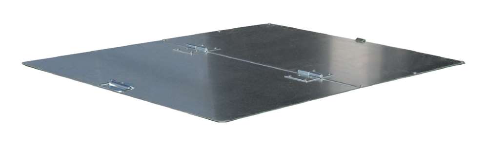 Produktbild Bauer Deckel Typ BSK 90 BSL 90 BSS 90 verzinkt 2 teilig