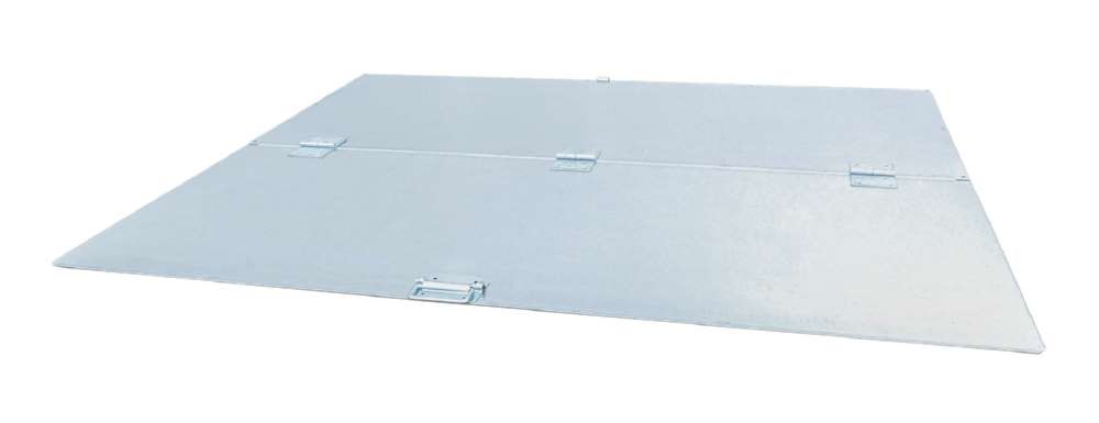 Produktbild Bauer Deckel Typ BSK 150 BSL 150 BSS 150 verzinkt 2 teilig