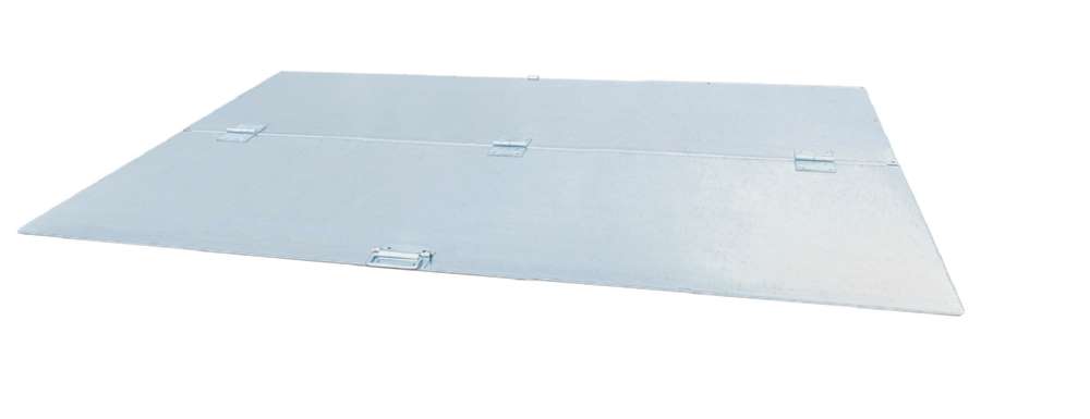 Produktbild Bauer Deckel Typ BSK 200 BSL 200 BSS 200 verzinkt 2 teilig