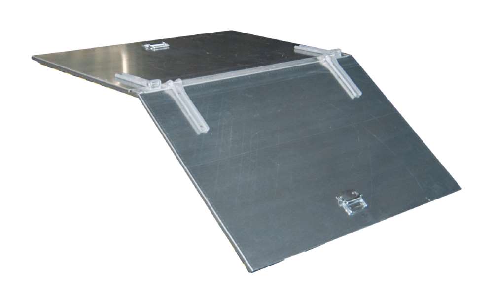 Produktbild Bauer Deckel Typ KW SKW KK SKK 1000 verzinkt 1160x475x1340mm bild 2