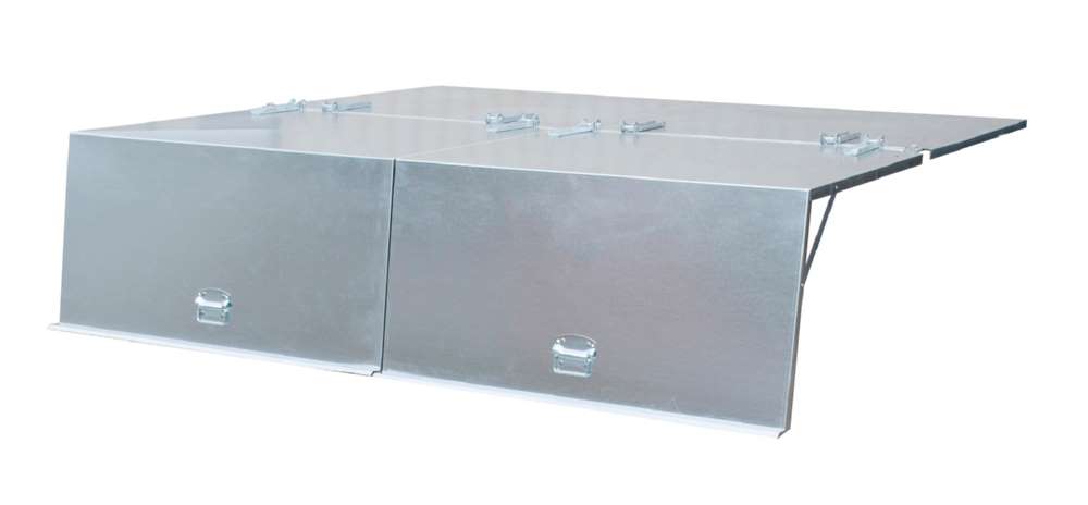 Produktbild Bauer Deckel 4 teilig Typ BKC 500 verzinkt2105x590x2010mm