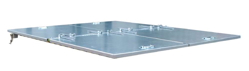 Produktbild Bauer Deckel 4 teilig BKC 200 verzinkt 1545x180x2010mm