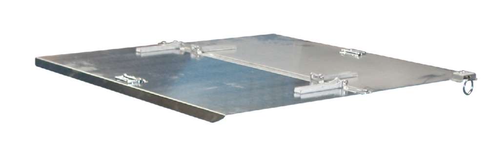 Produktbild Bauer Deckel 2 teilig Typ AK 75 verzinkt 1225x70x1330mm