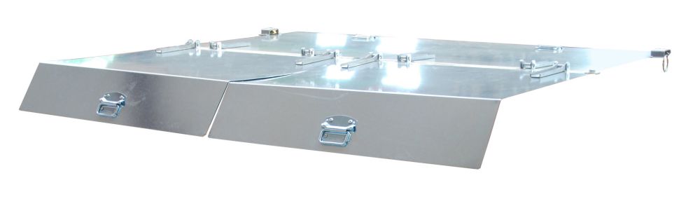 Produktbild Bauer Deckel für Kippbehälter Breite 1930 mm verzinkt