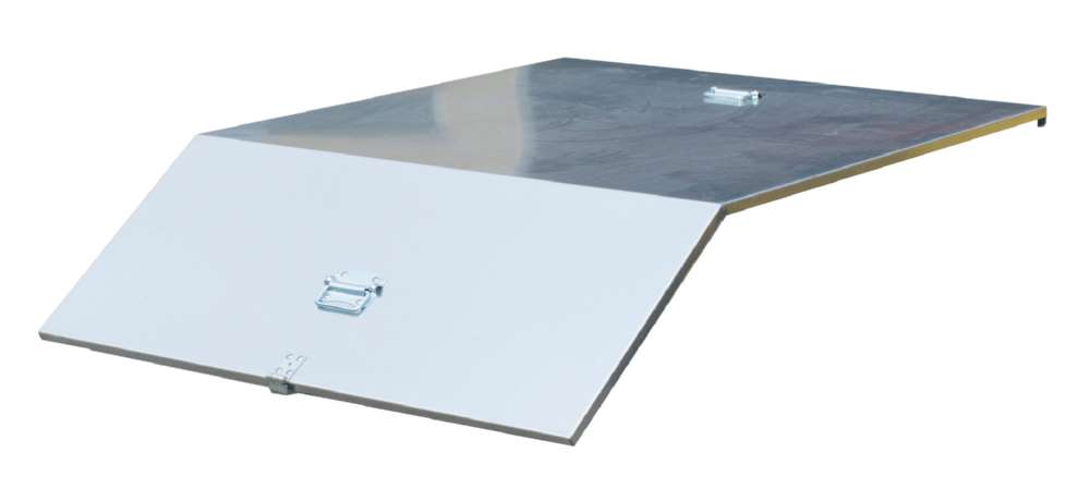 Produktbild Bauer Deckel abschließbar Typ BBP 100 BBG 100 BBK 100 verzinkt