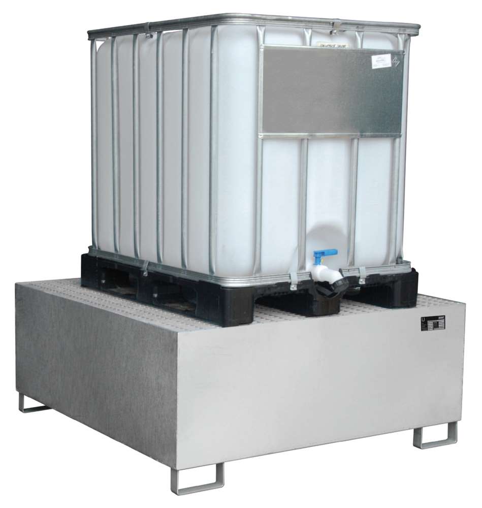 Produktbild Bauer Edelstahl Auffangwanne VAW 1000 1460 x 630 x 1460 mm Edelstahl 1.4571 bild 2