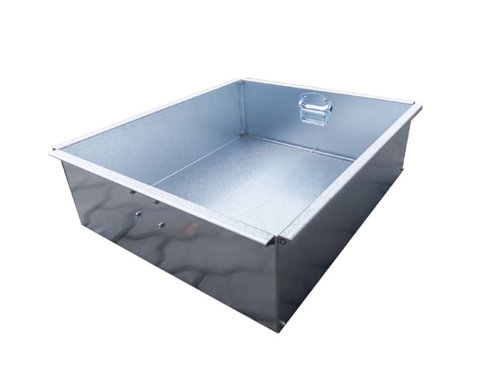 Produktbild Bauer Einghängbarer Einsatz verzinkt Auffangwanne B710mm H205mm T610mm