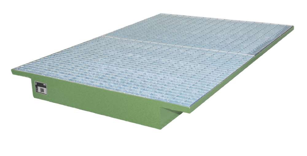 Produktbild Bauer Einhängewanne EHW 1800 resedagrün 1750 x 160 x 1250 mm