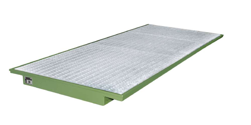 Produktbild Bauer Einhängewanne EHW 3300 resedagrün 3250 x 110 x 1250 mm