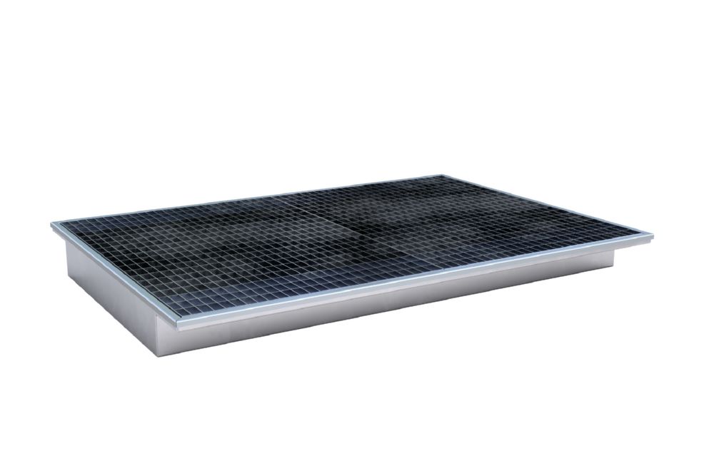 Produktbild Bauer Südlohn Einhängewanne mit PE-Einsatz B 1765 mm EHW 1800 PE feuerverzinkt bild 2