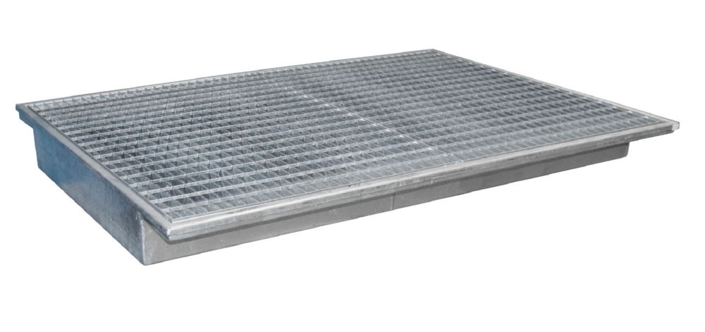 Produktbild Bauer Südlohn Einhängewanne mit PE-Einsatz B 1765 mm EHW 1800 PE feuerverzinkt bild 3