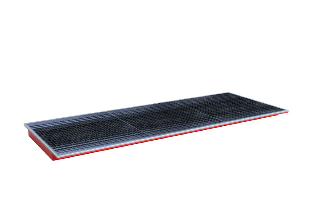 Produktbild Bauer Südlohn Einhängewanne PE-Einsatz EHW 3300 PE lackiert Feuerrot bild 2